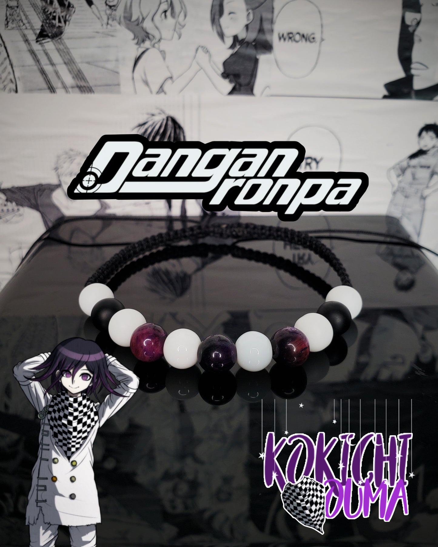 Tobilleras Inspiradas En Personajes De Danganronpa