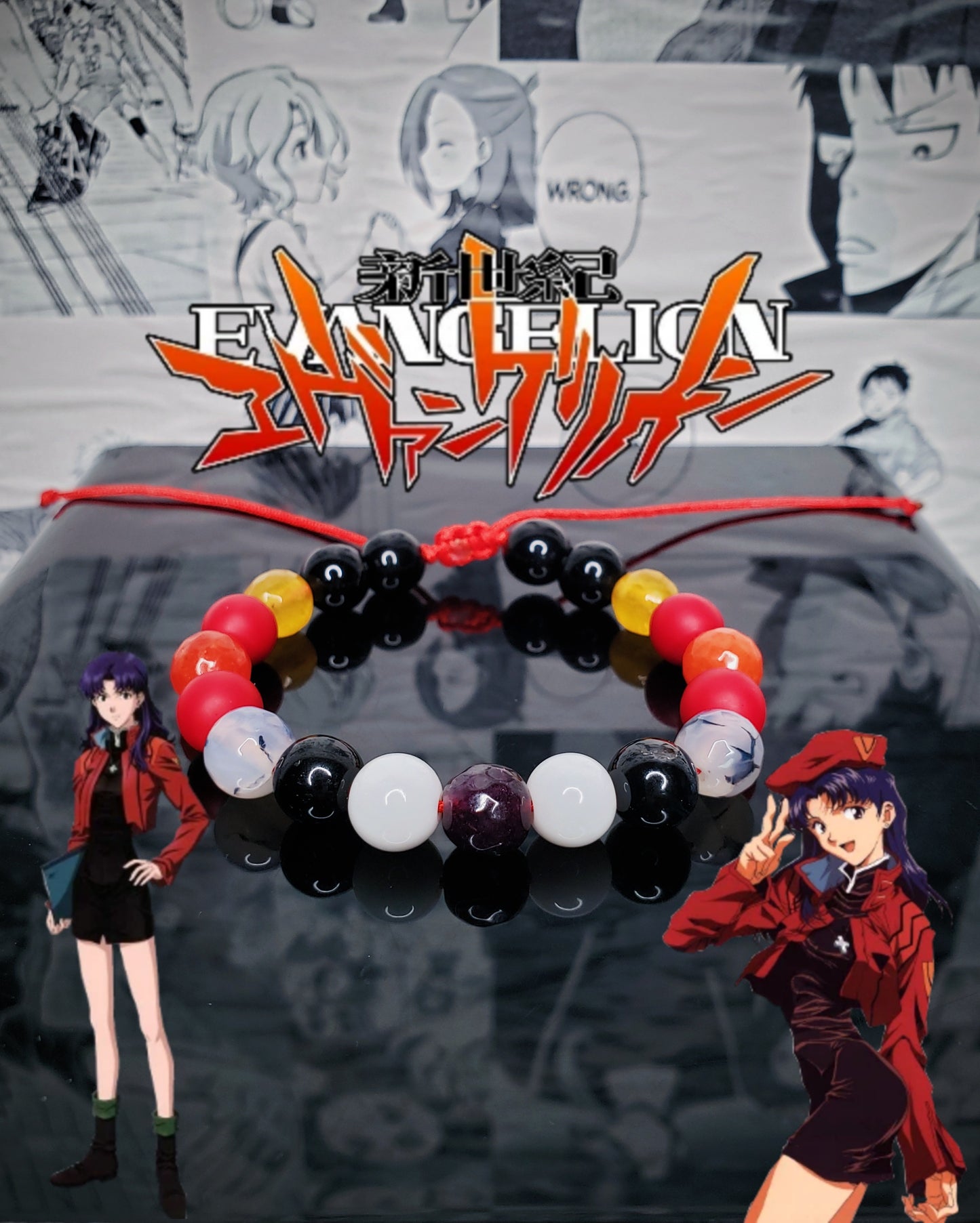 Pulseras Inspiradas En Personajes De Evangelion