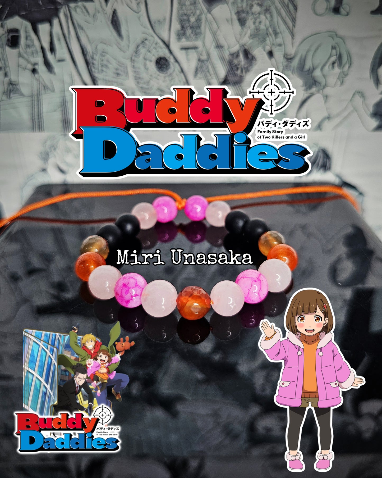 Pulseras Inspiradas En Personajes De Buddy Daddies