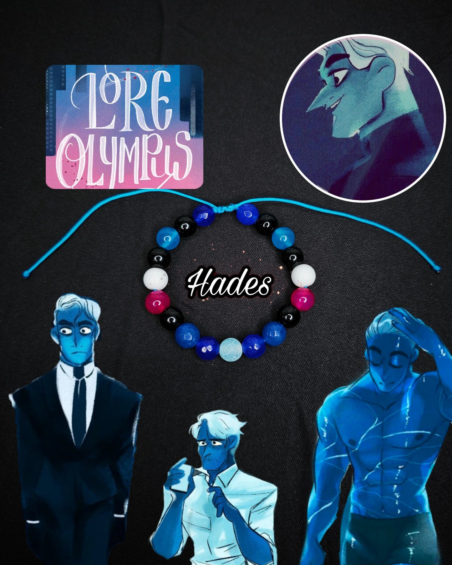 Pulseras Inspiradas En Personajes De Lore Olympus