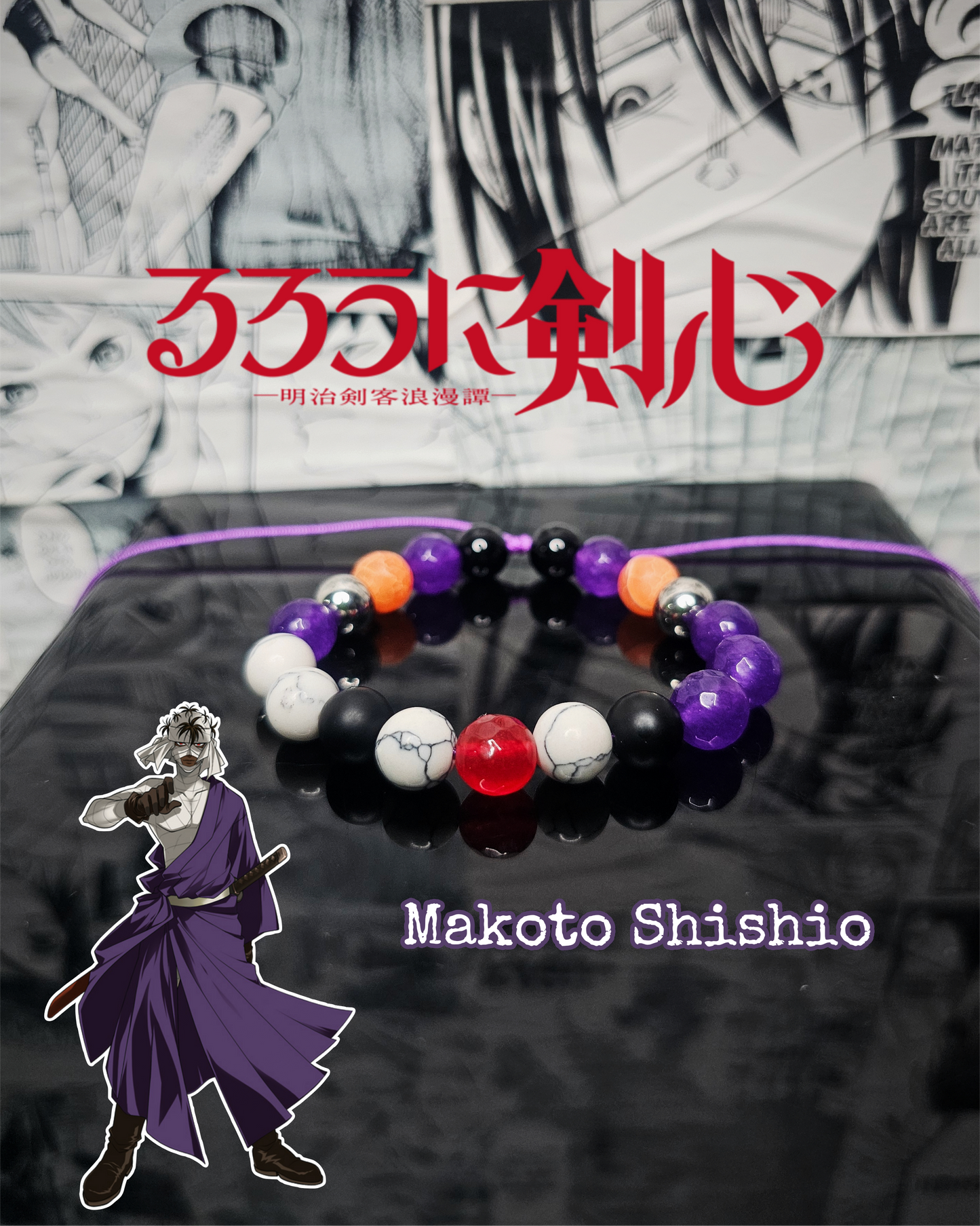 Pulseras Inspiradas En Personajes De Samurai X