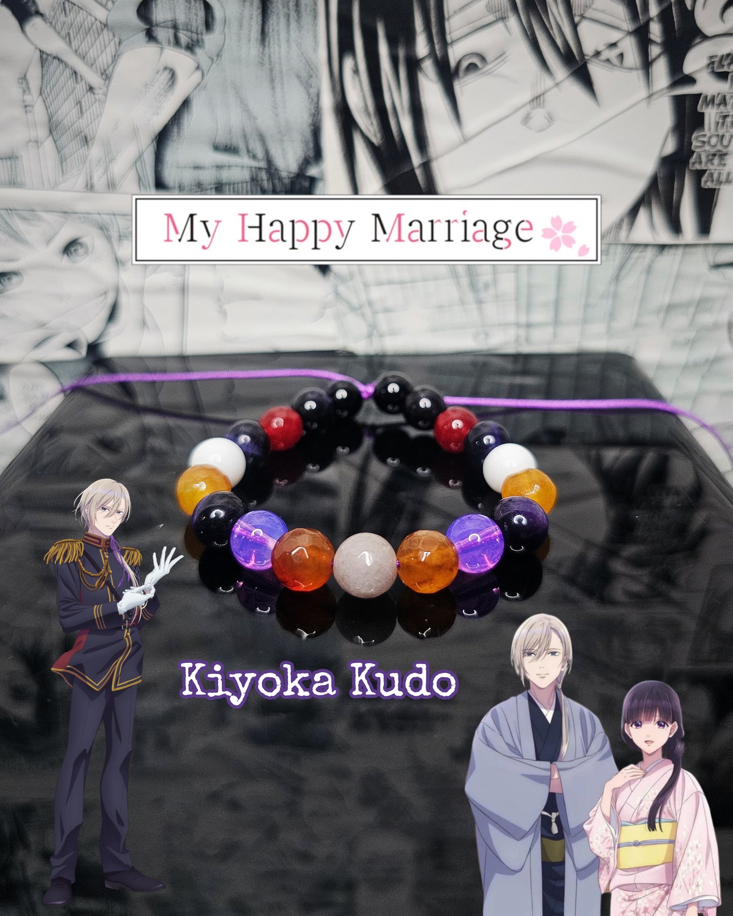 Pulseras Inspiradas En Personajes De My Happy Marriage