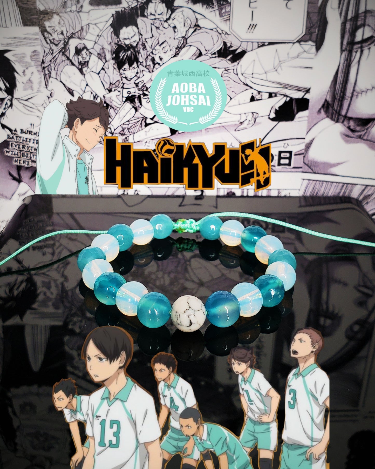 Pulseras Inspiradas En Personajes De Haikyu!!