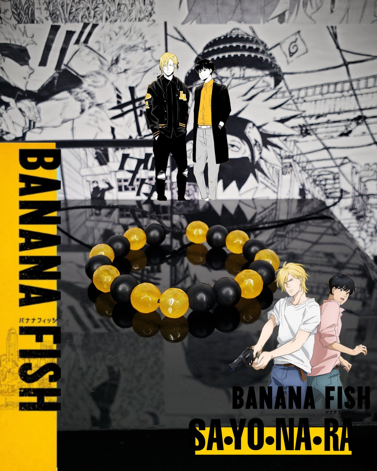 Pulseras Inspiradas En Personajes De Banana Fish