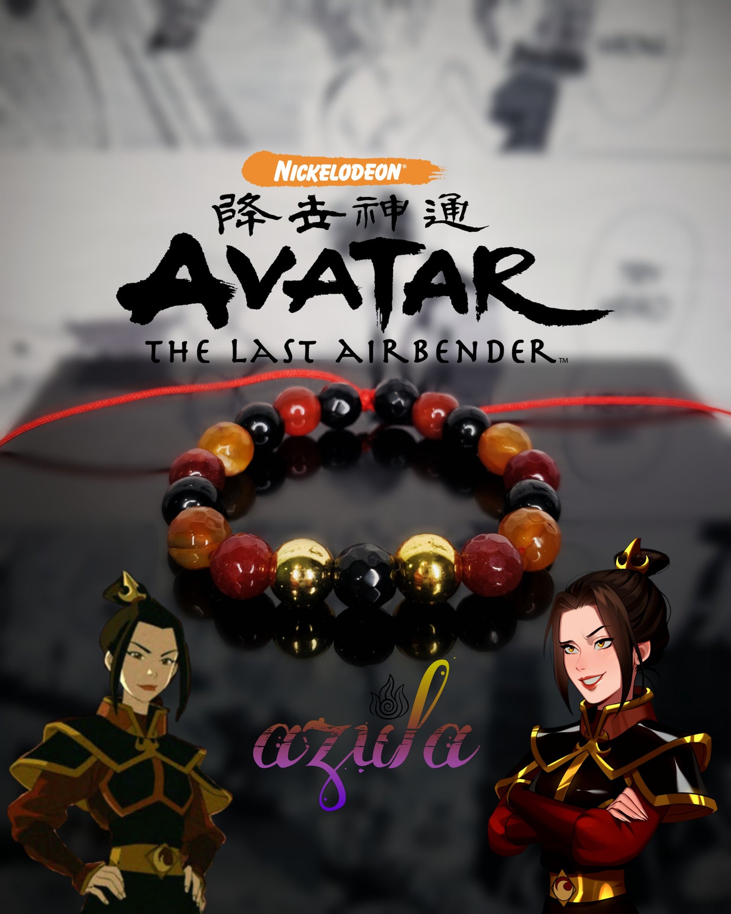 Pulseras Inspiradas En Personajes De Avatar: la leyenda de Aang
