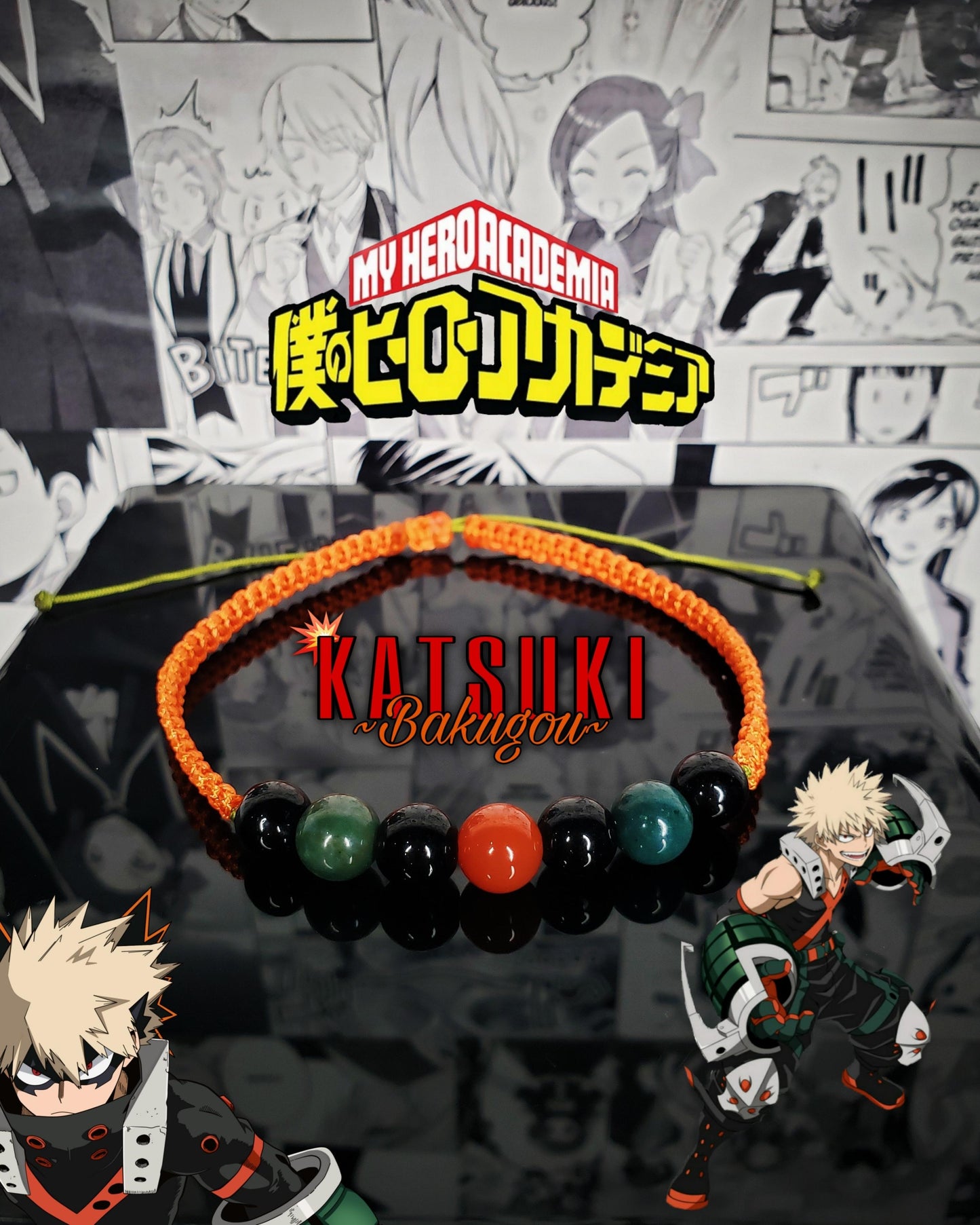 Tobilleras Inspiradas En Bakugo Katsuki