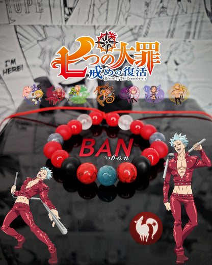 Pulseras Inspiradas En Personajes De Nanatsu No Taizai