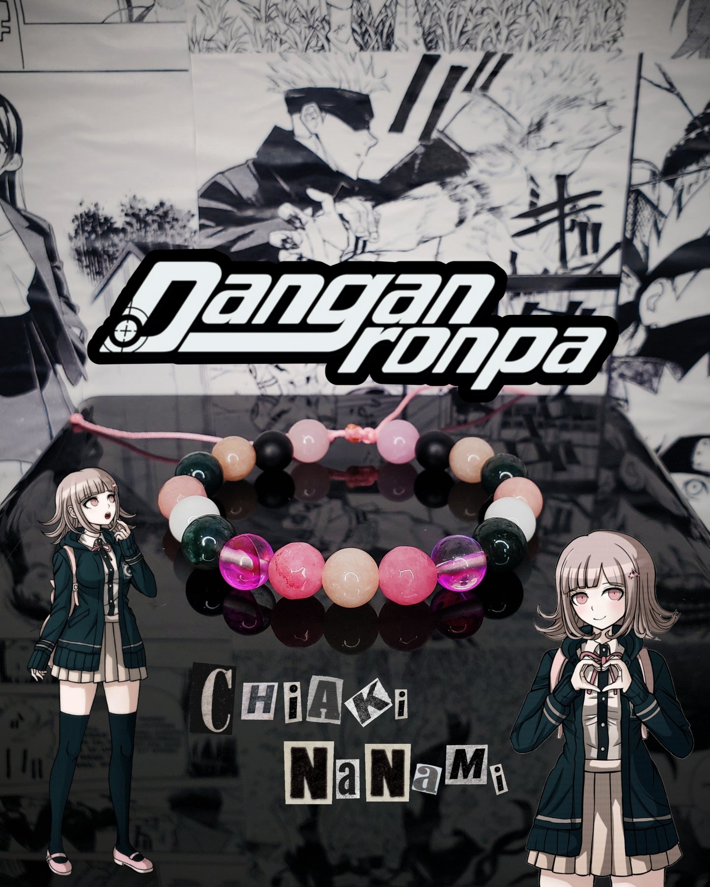 Pulseras Inspiradas En Personajes De Danganronpa