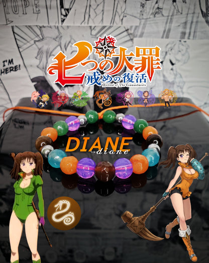 Pulseras Inspiradas En Personajes De Nanatsu No Taizai
