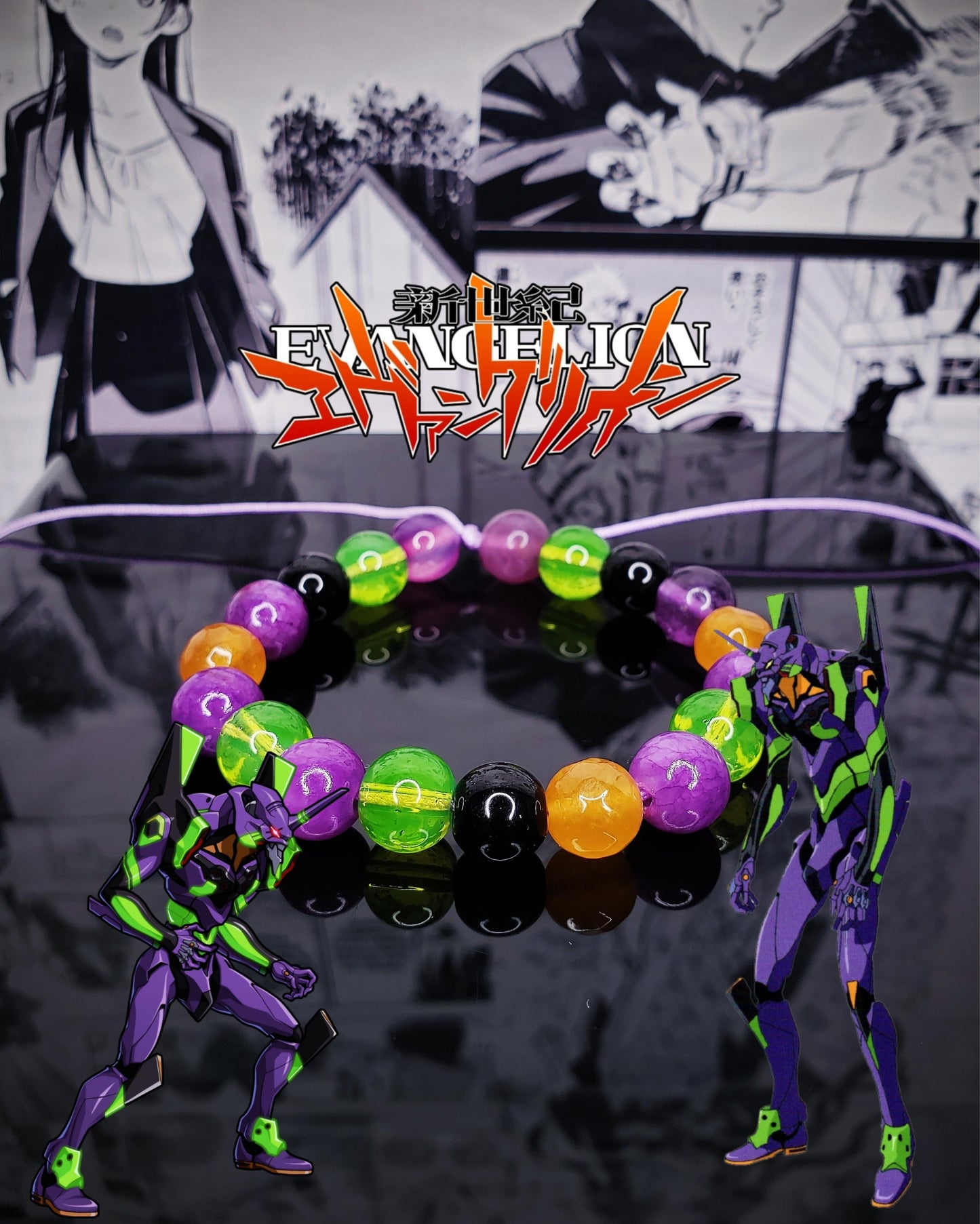 Pulseras Inspiradas En Personajes De Evangelion