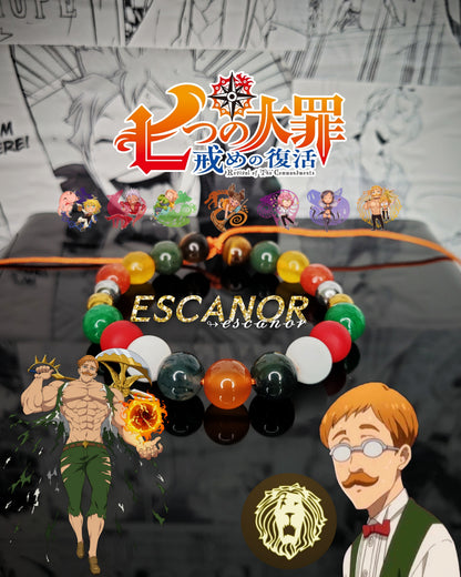 Pulseras Inspiradas En Personajes De Nanatsu No Taizai