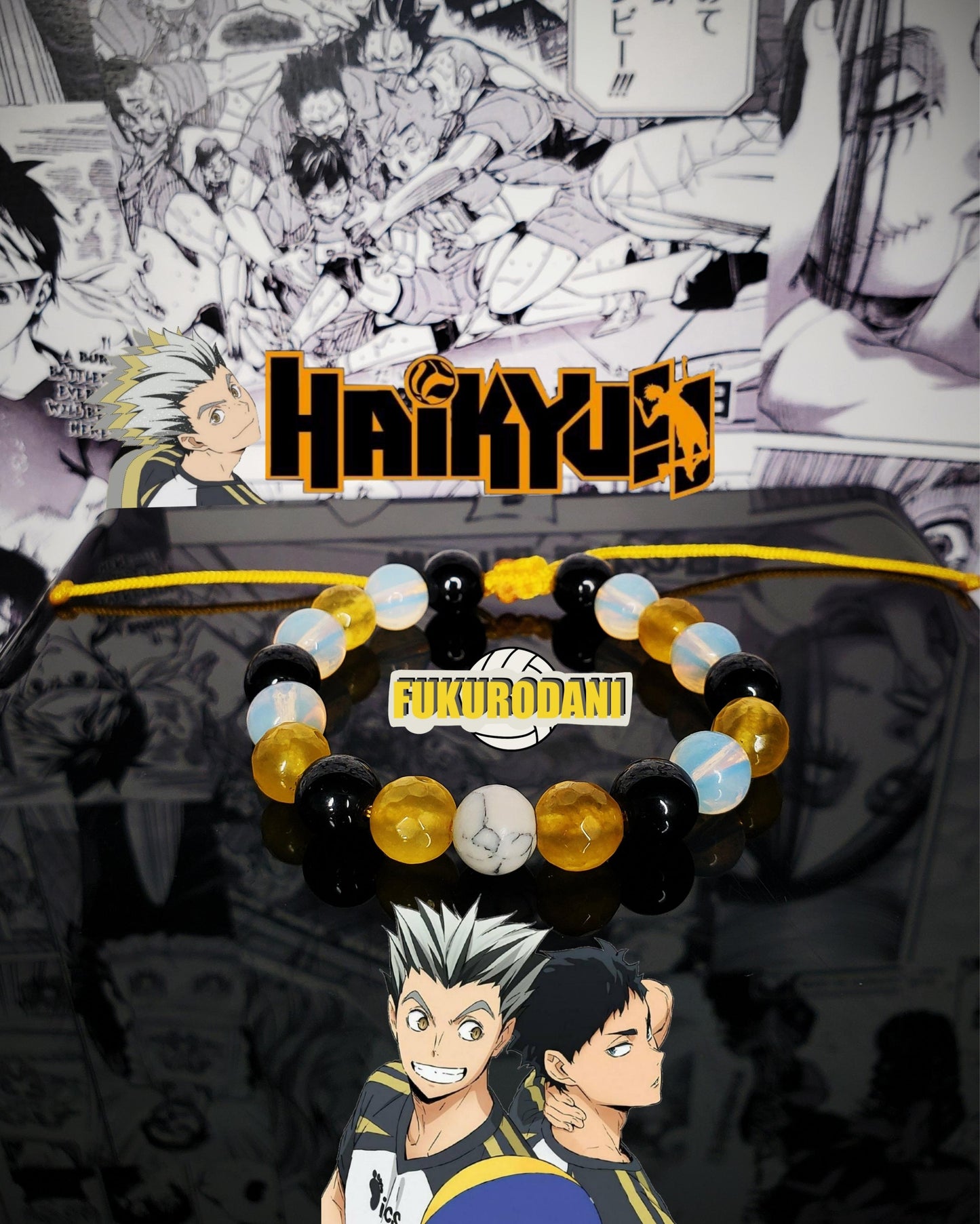 Pulseras Inspiradas En Personajes De Haikyu!!