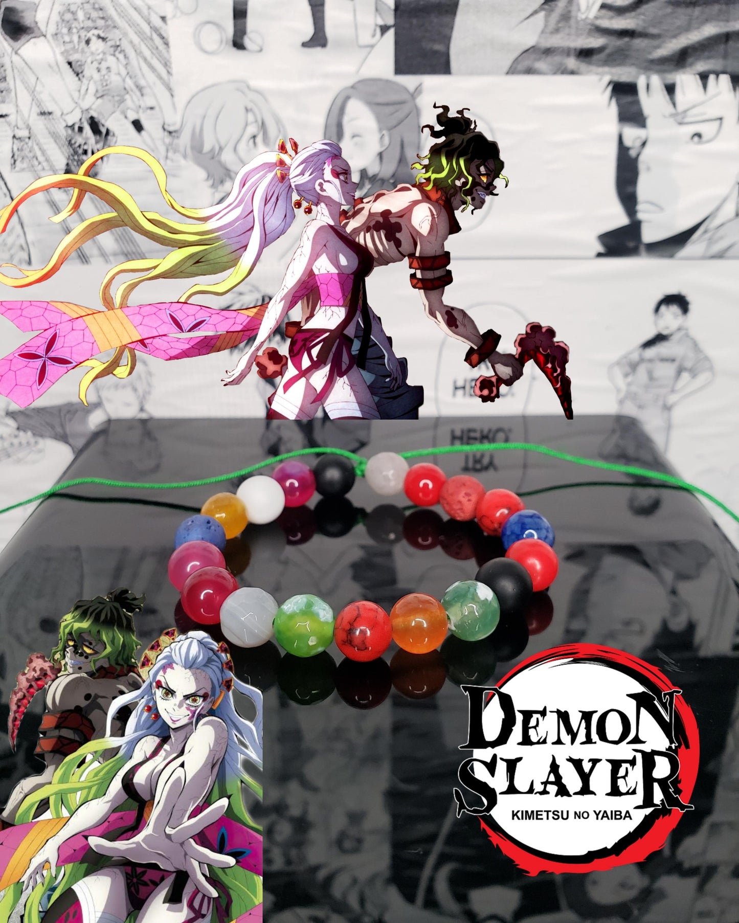 Pulseras Inspiradas En Personajes De Kimetsu no Yaiba