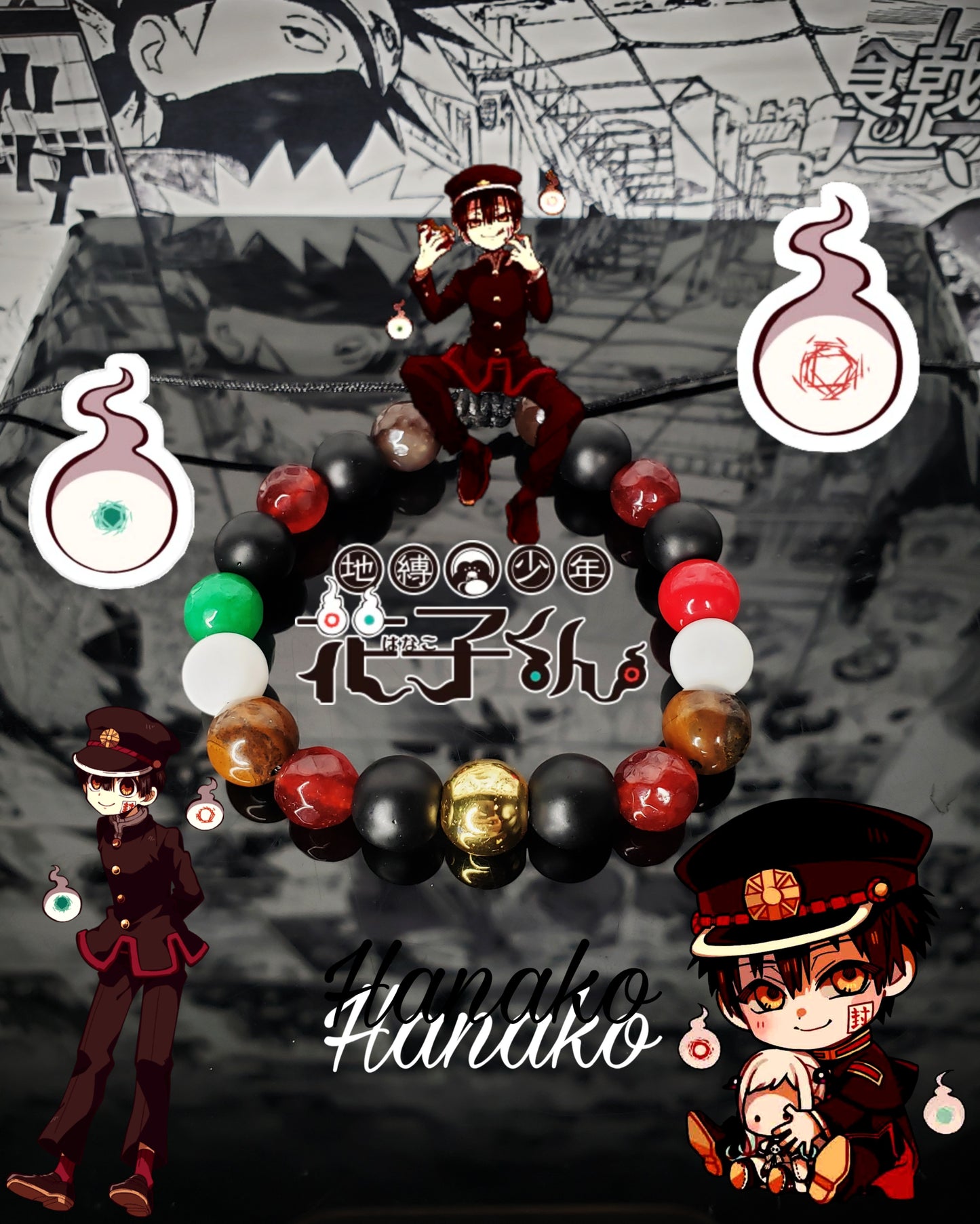 Pulseras Inspiradas En Personajes De Hanako-Kun