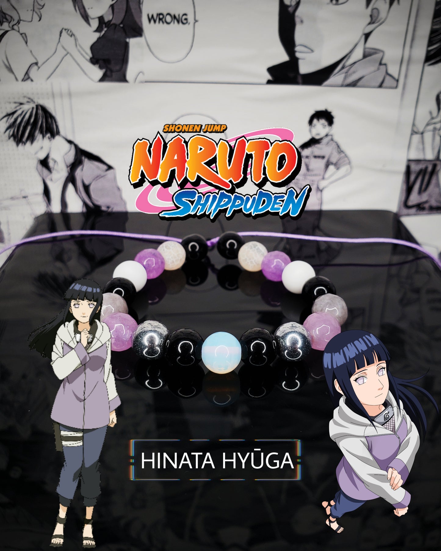 Pulseras Inspiradas En Personajes De Naruto y Boruto