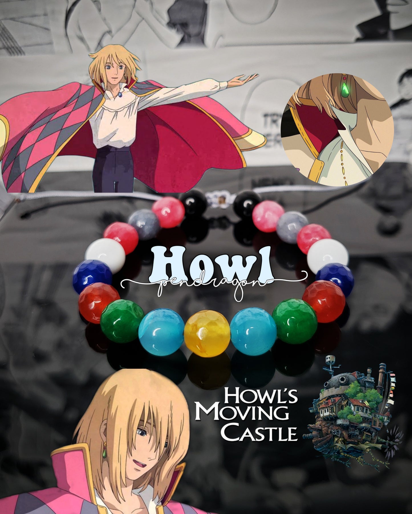 Pulseras Inspiradas En Howl Jenkins Pendragon