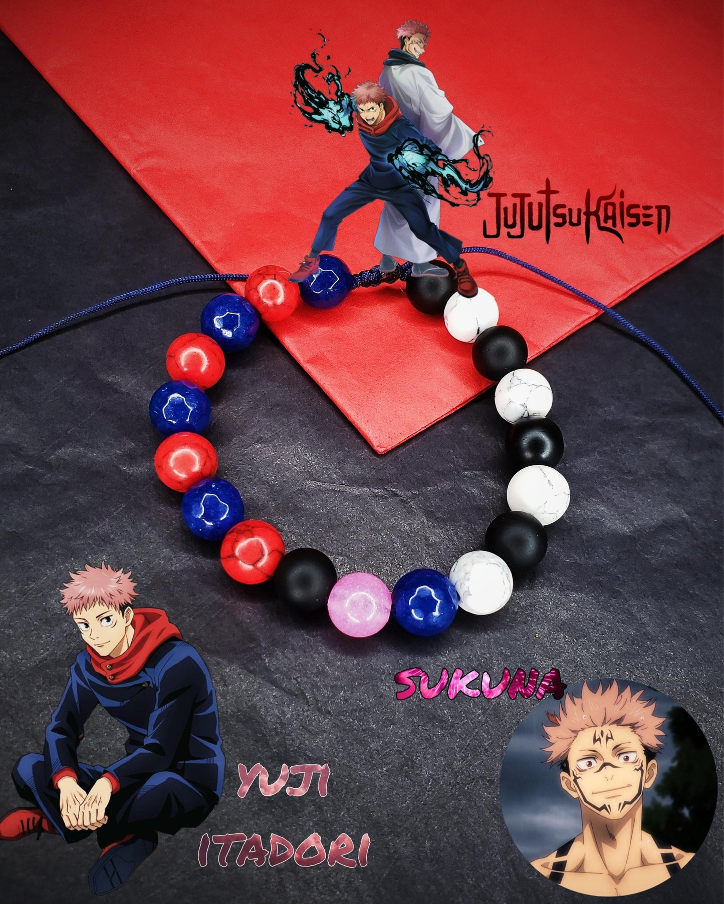 Pulseras Inspiradas En Personajes De Jujutsu Kaisen