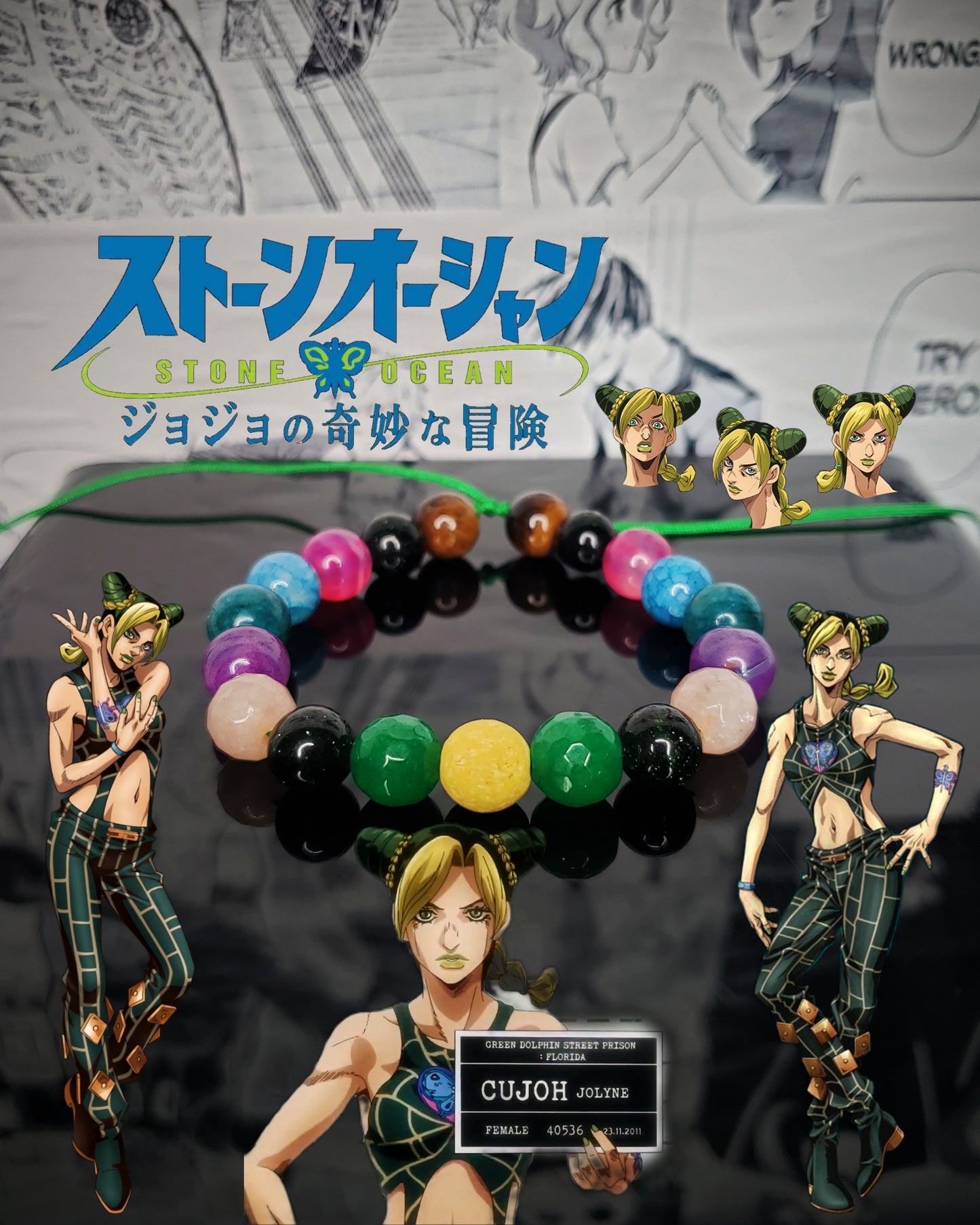 Pulseras Inspiradas En Personajes De JoJo's Bizarre Adventure