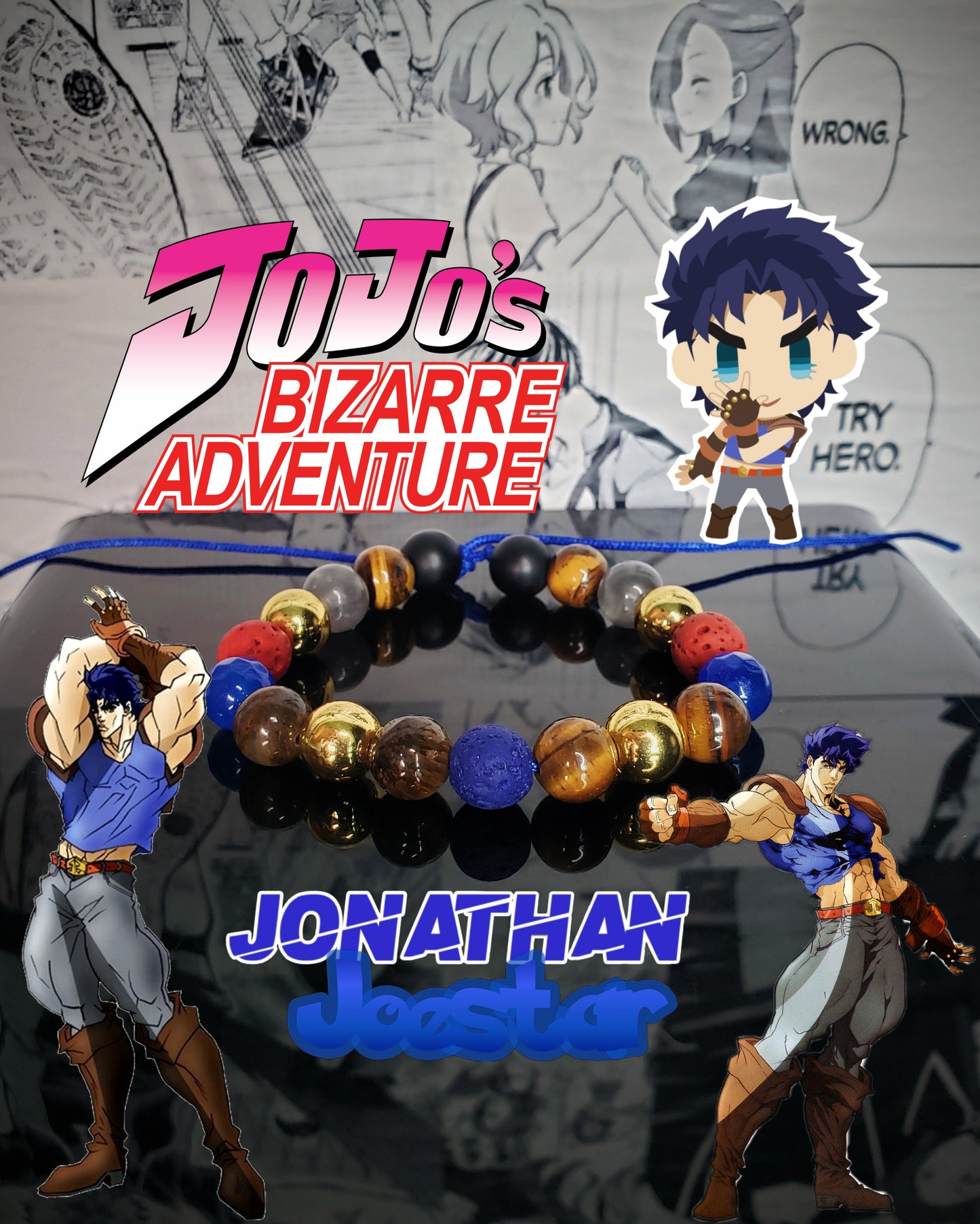 Pulseras Inspiradas En Personajes De JoJo's Bizarre Adventure