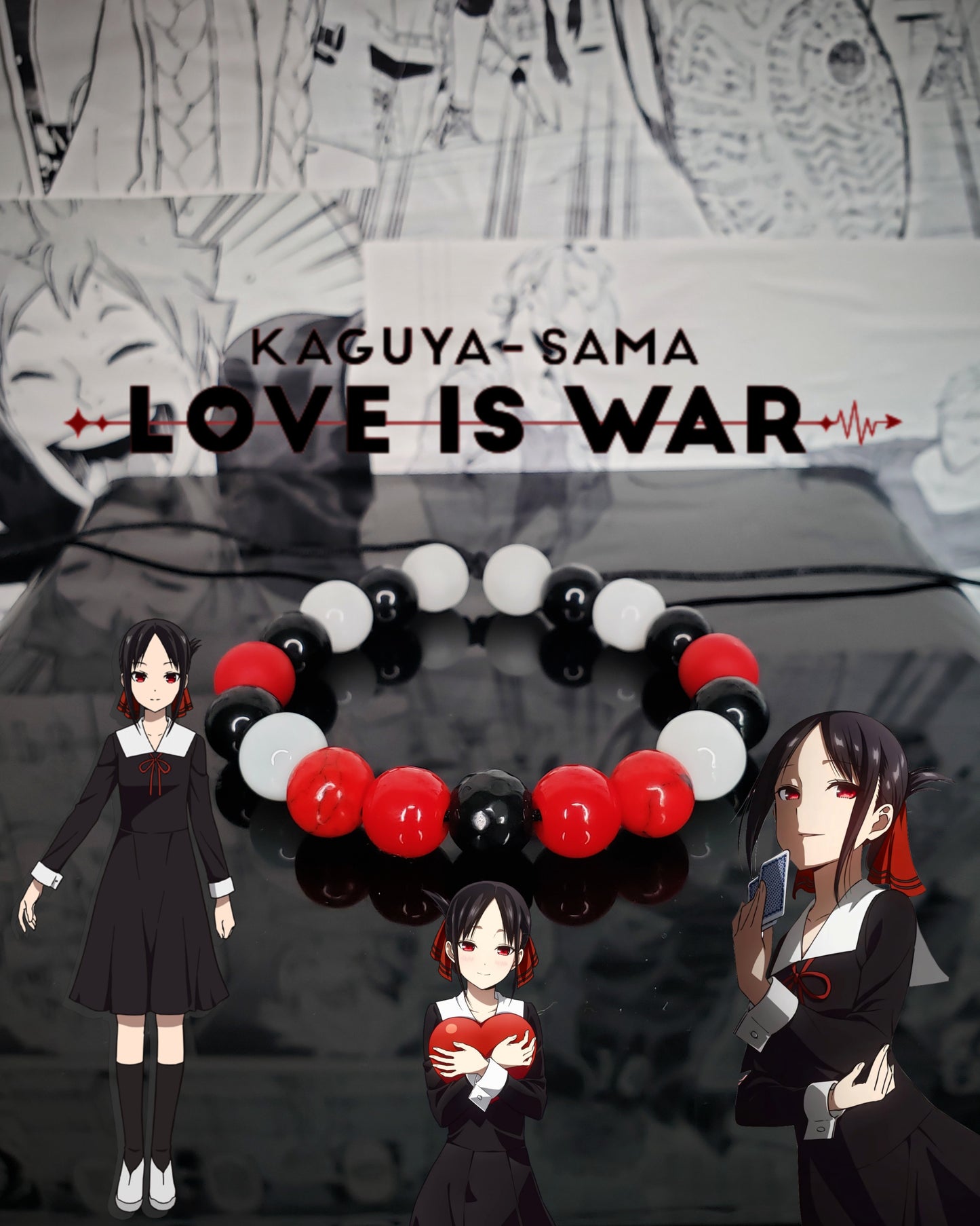 Pulseras Inspiradas En Personajes De Kaguya-Sama: Love is War
