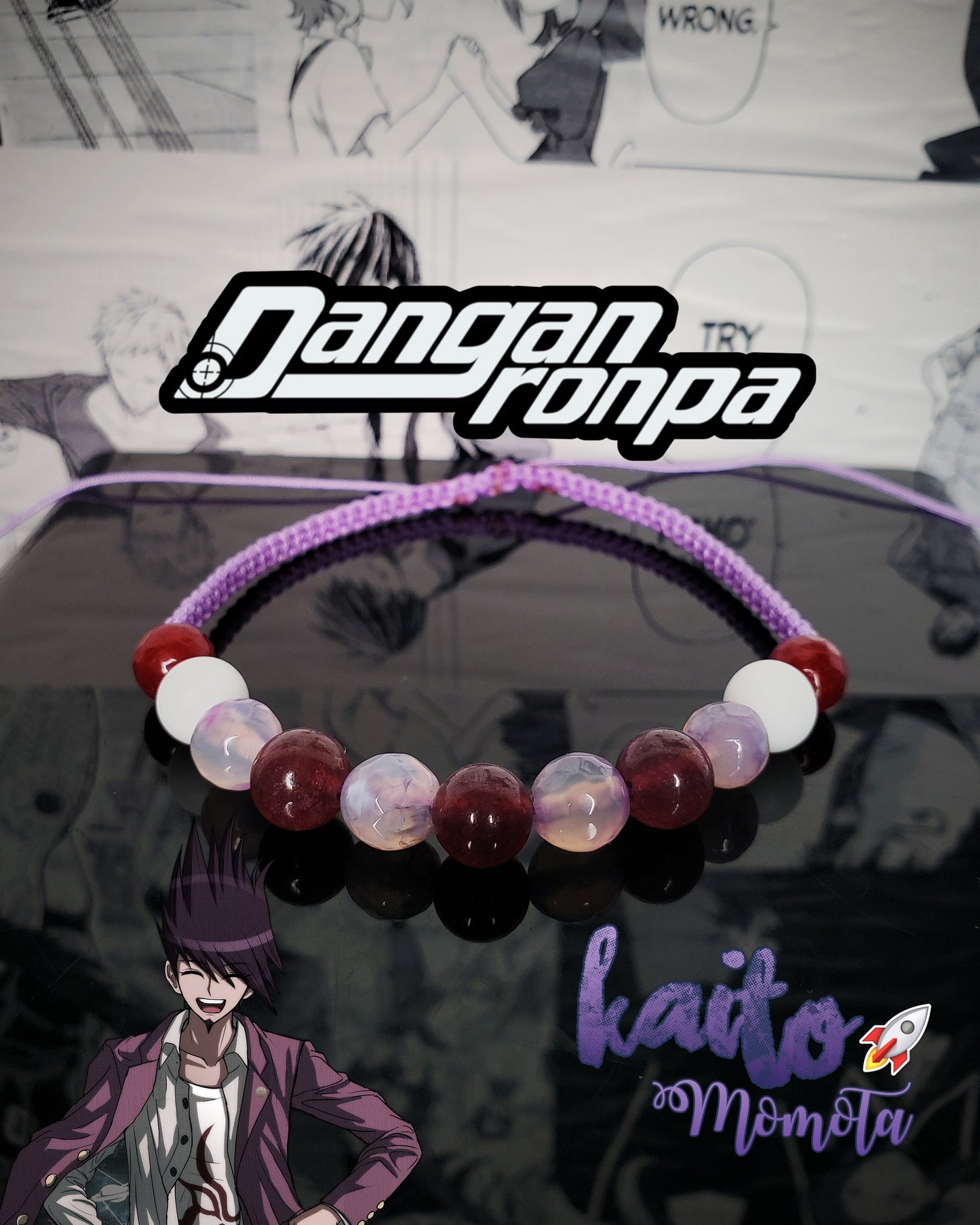 Tobilleras Inspiradas En Personajes De Danganronpa