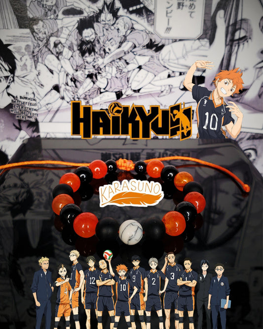 Pulseras Inspiradas En Personajes De Haikyu!!