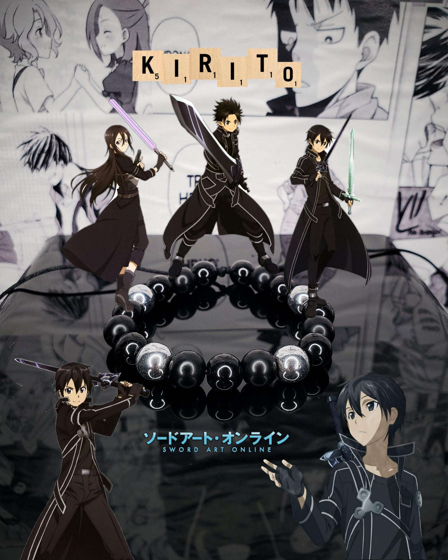Pulseras Inspiradas En Personajes De Sword Art Online (SAO)