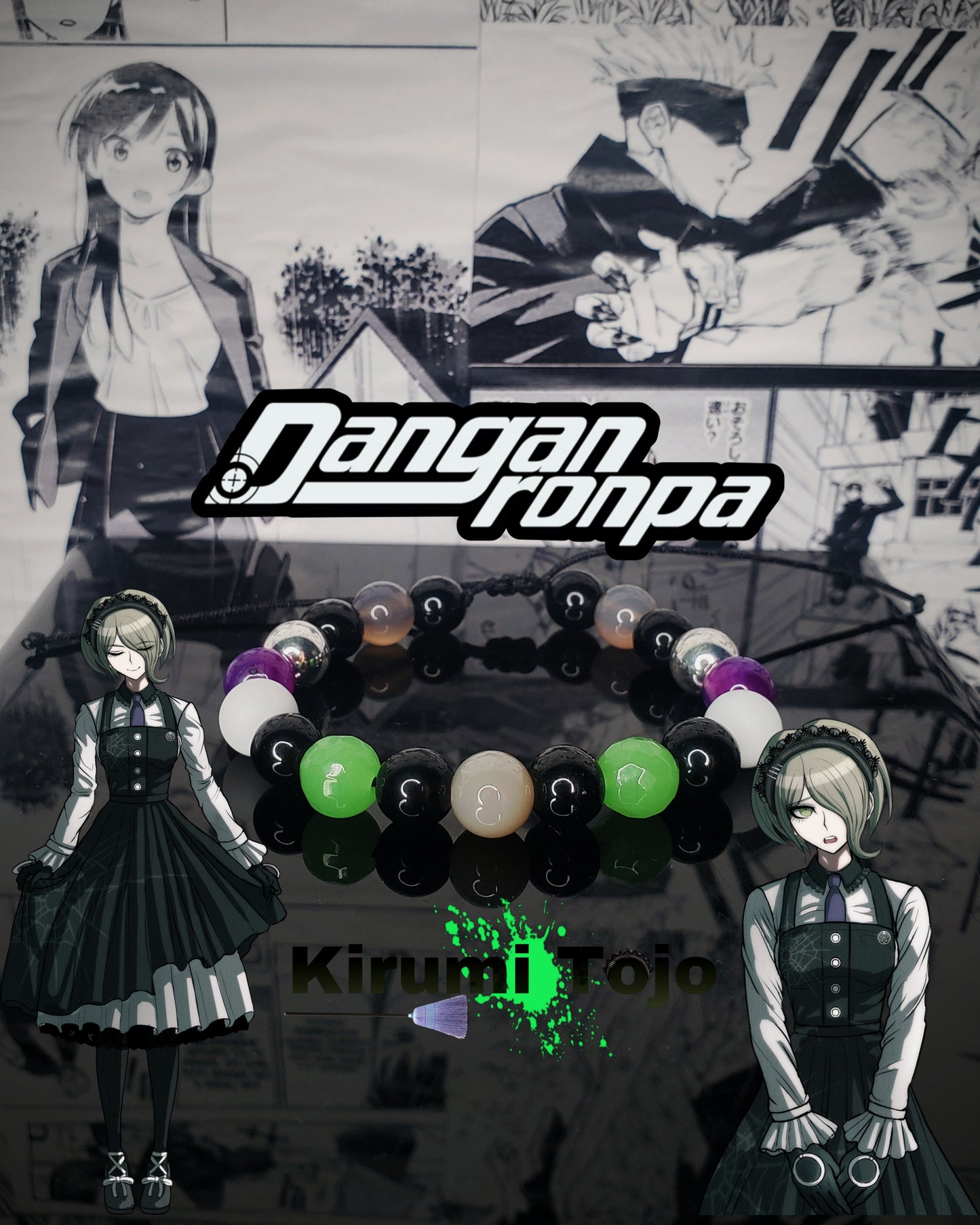 Pulseras Inspiradas En Personajes De Danganronpa