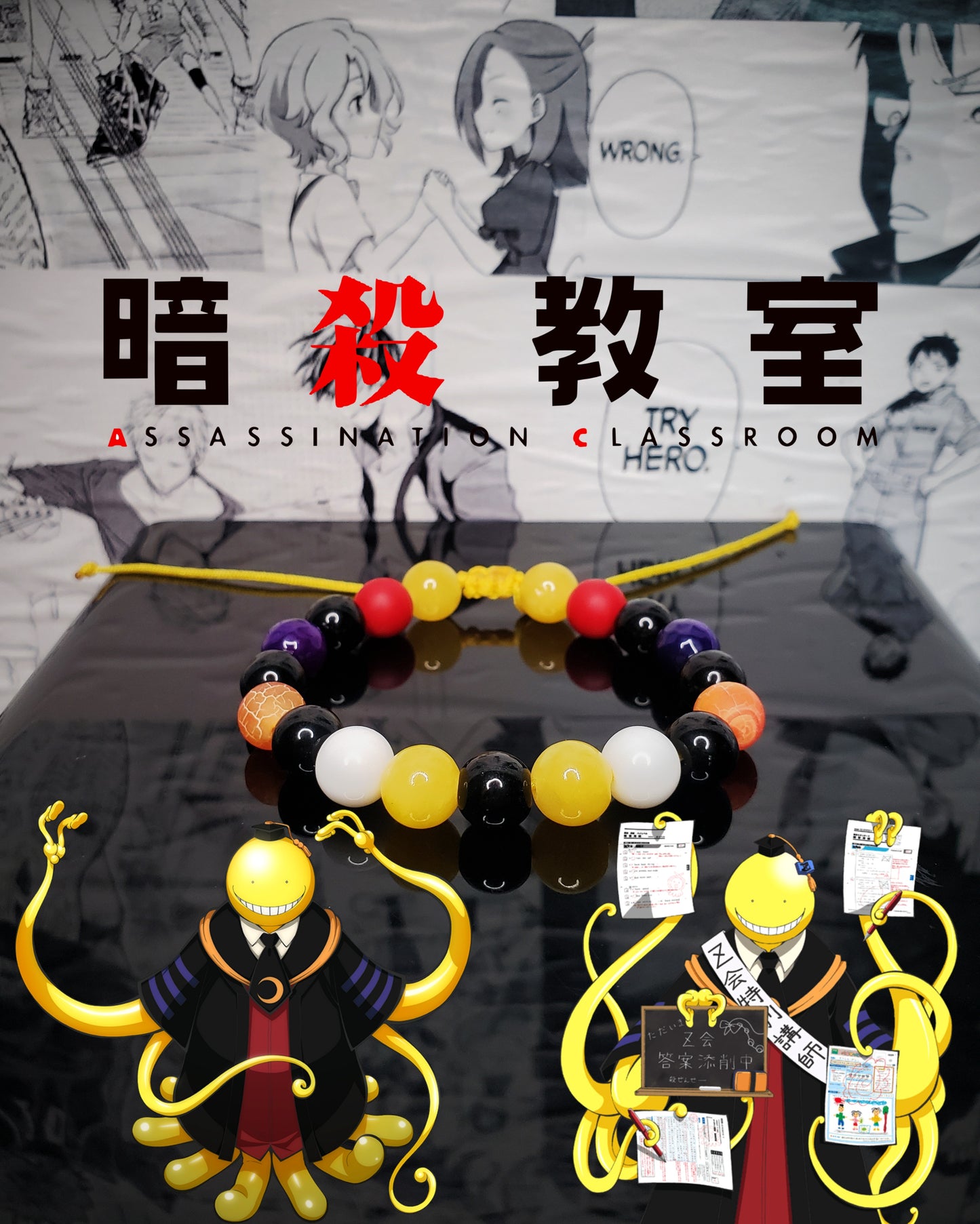 Pulseras Inspiradas En Personajes De Ansatsu Kyoushitsu