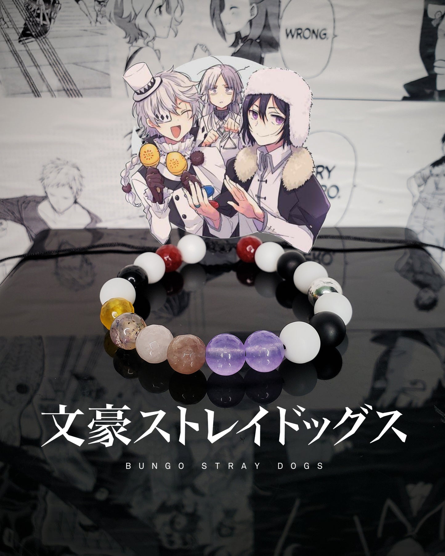 Pulseras Inspiradas En Personajes De Bungou Stray Dogs