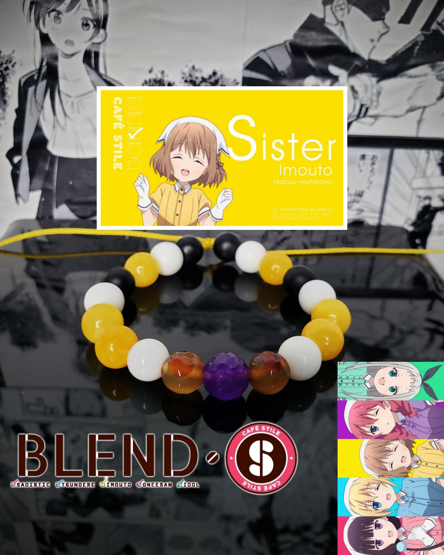 Pulseras Inspiradas En Personajes De Blend S