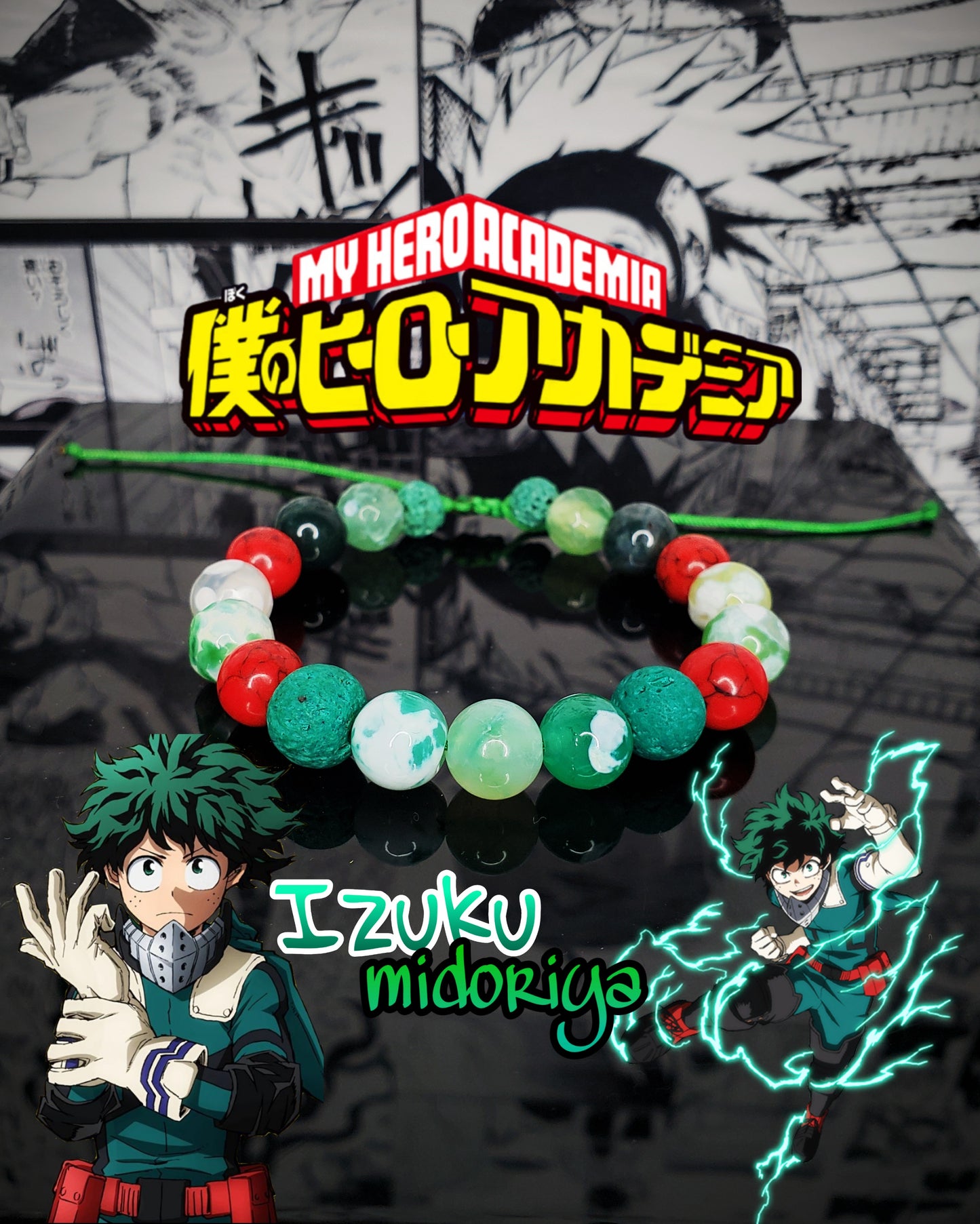 Pulseras Inspiradas En Personajes De Boku No Hero