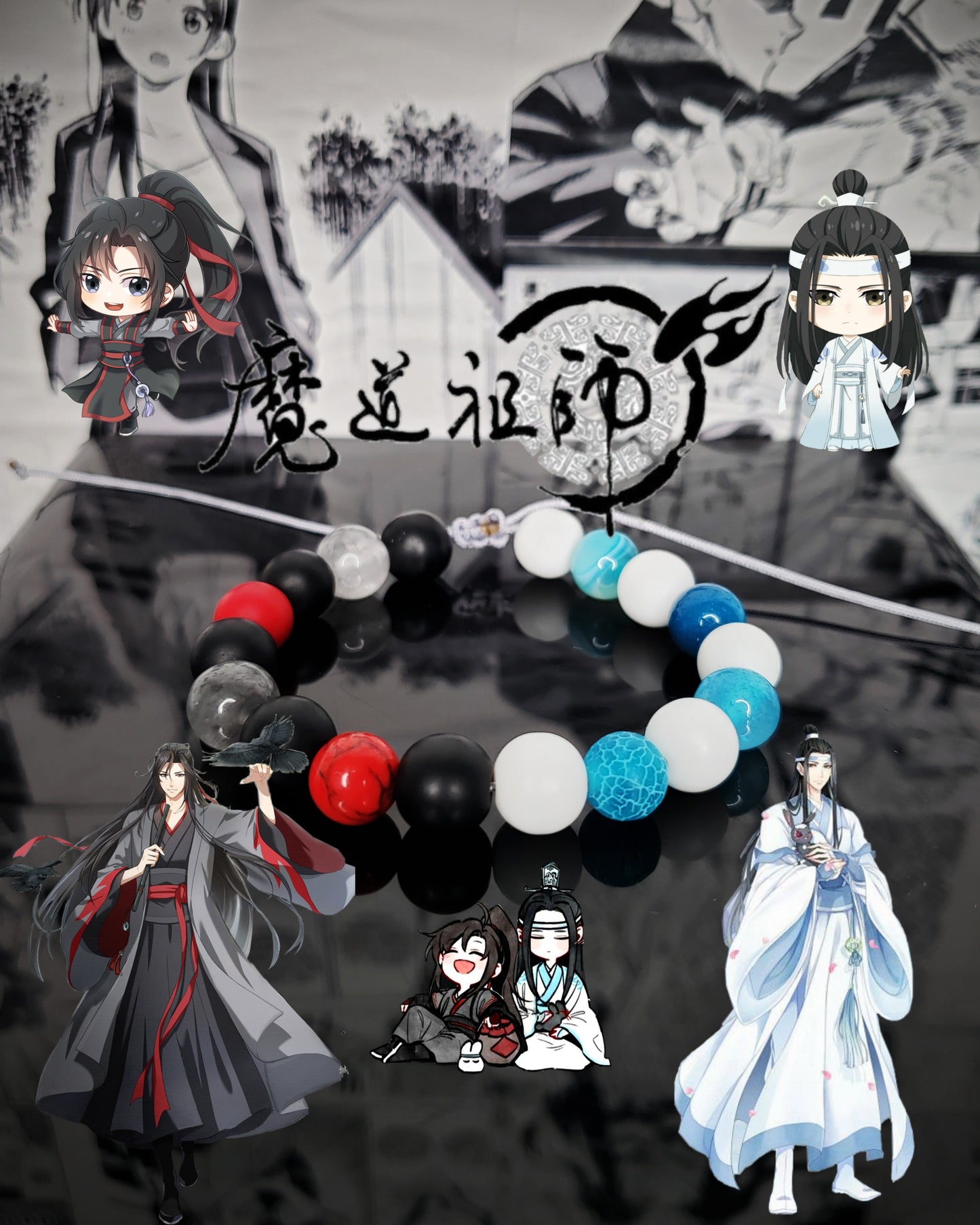 Pulseras Inspiradas En Personajes De Mo Dao Zu Shi