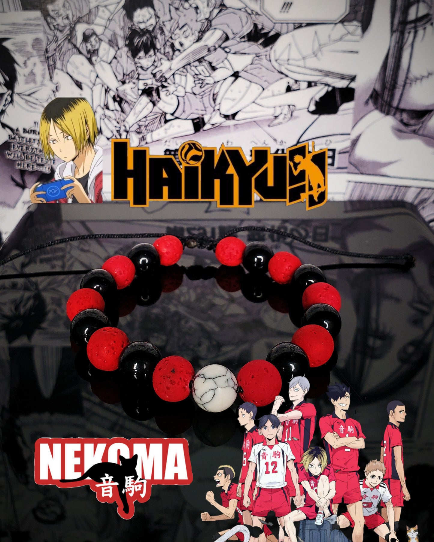Pulseras Inspiradas En Personajes De Haikyu!!