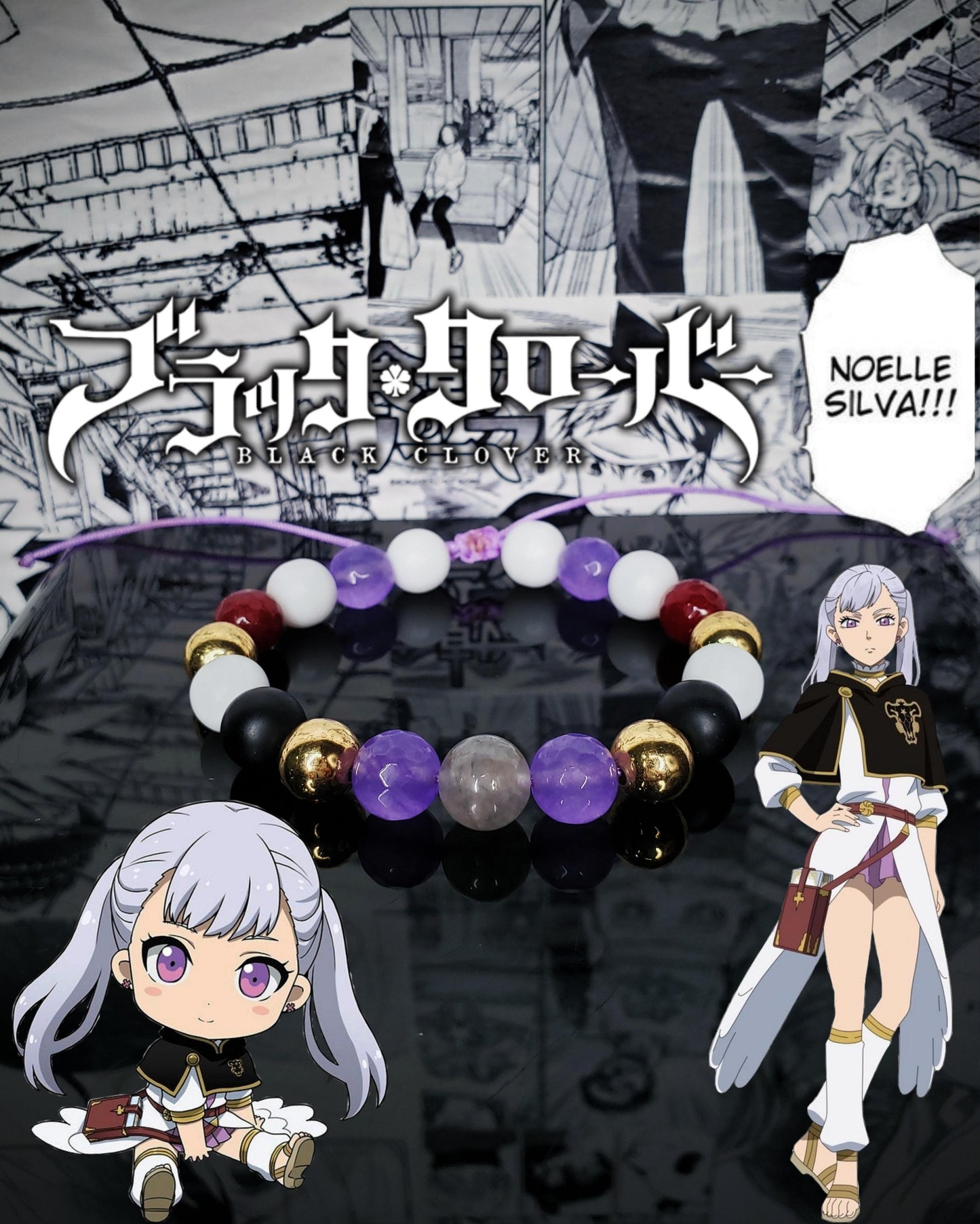 Pulseras Inspiradas En Personajes De Black Clover