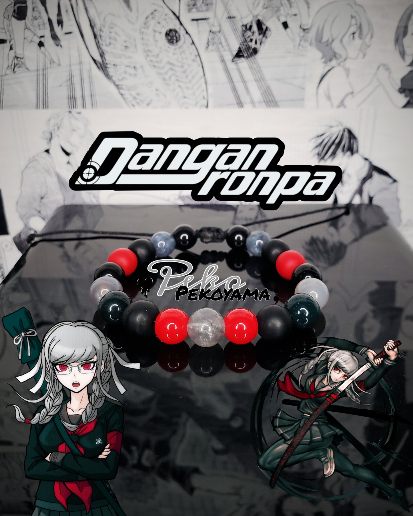 Pulseras Inspiradas En Personajes De Danganronpa