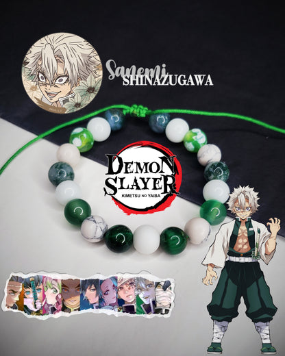 Pulseras Inspiradas En Personajes De Kimetsu no Yaiba