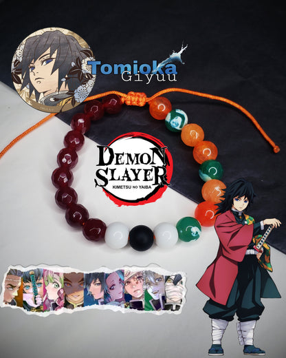 Pulseras Inspiradas En Personajes De Kimetsu no Yaiba