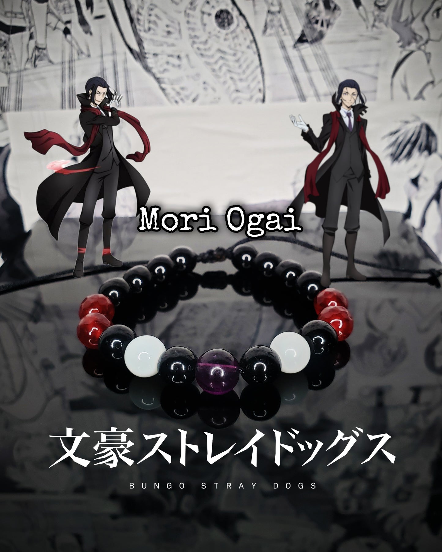 Pulseras Inspiradas En Personajes De Bungou Stray Dogs