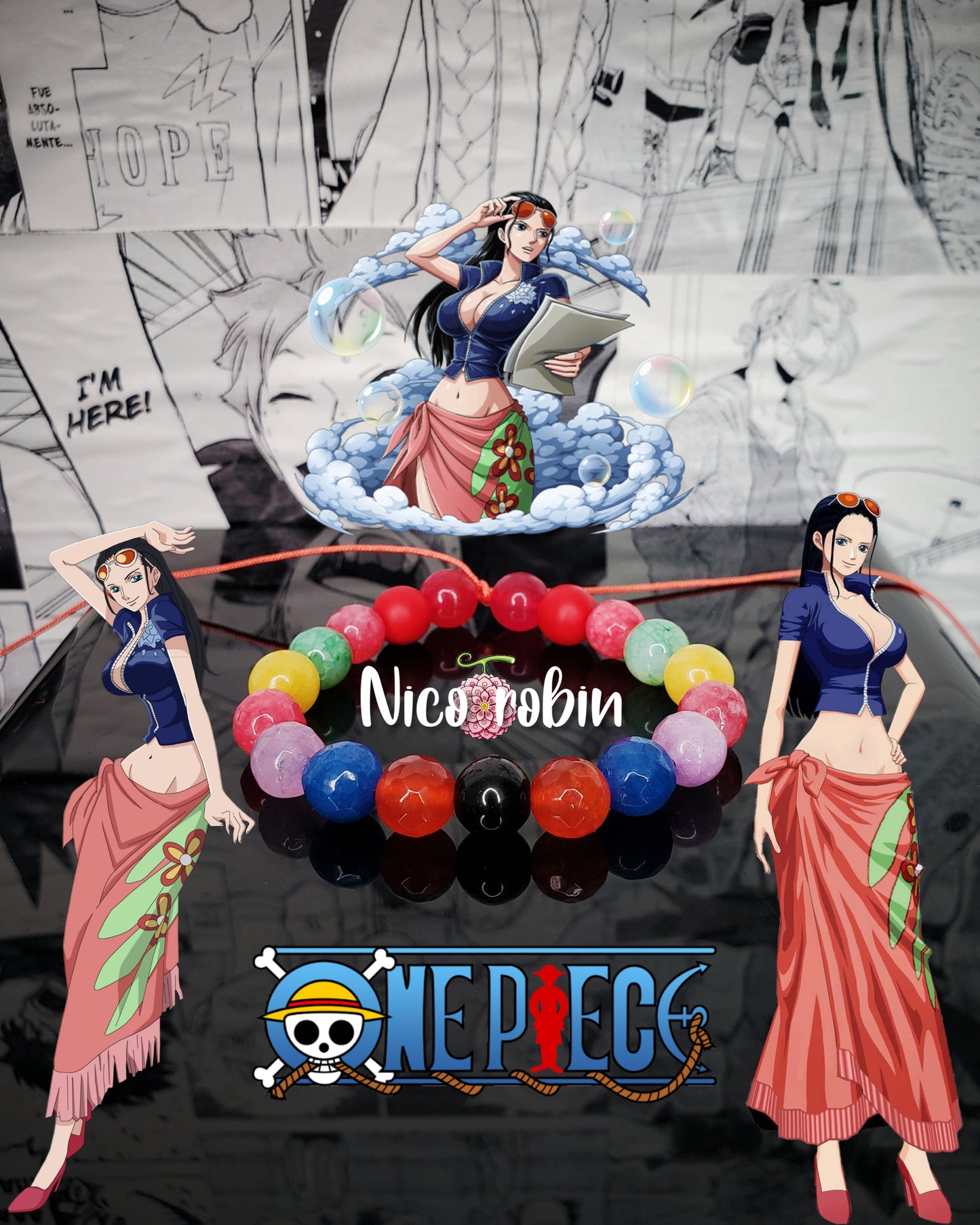 Pulseras Inspiradas En Personajes De One Piece