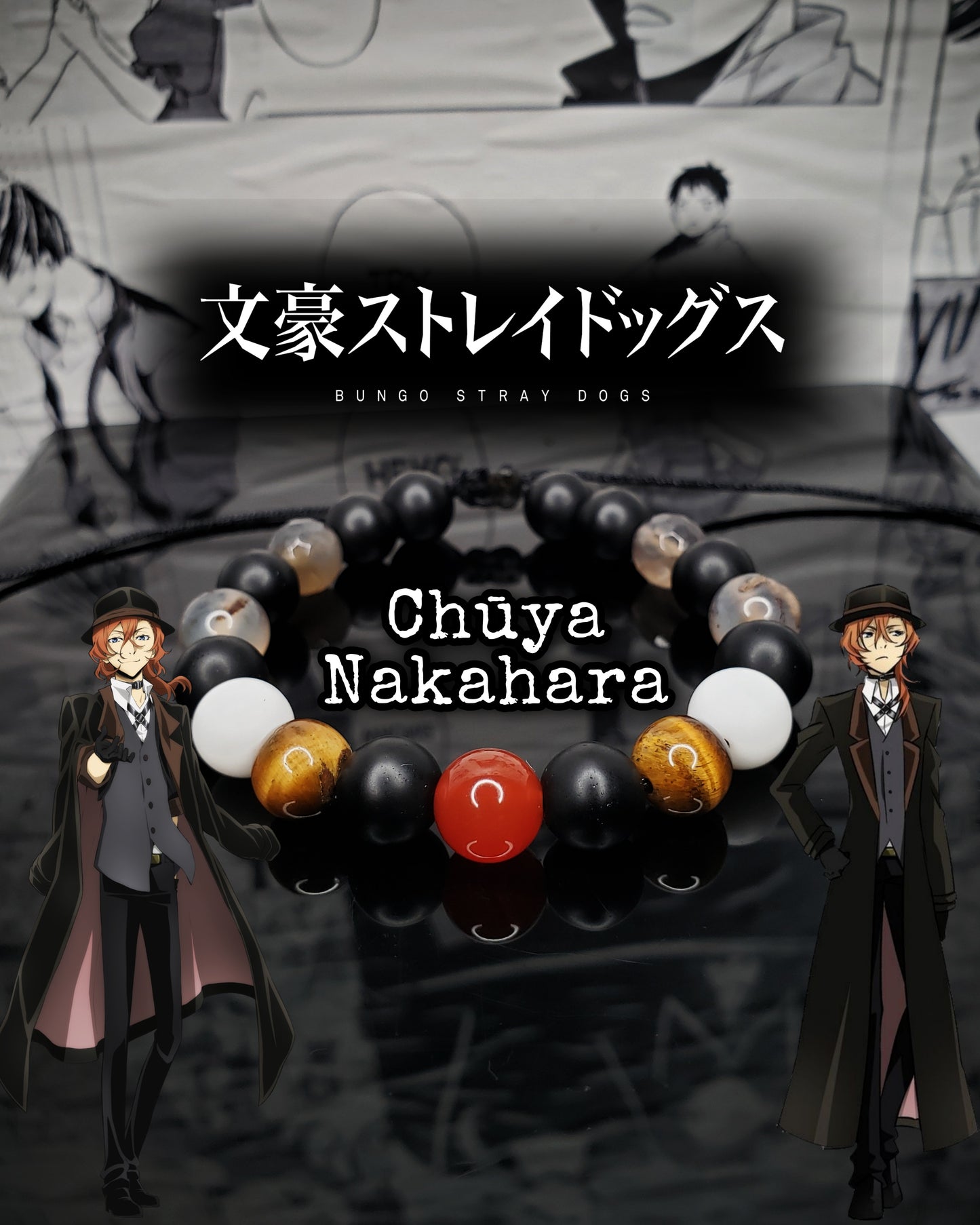 Pulseras Inspiradas En Personajes De Bungou Stray Dogs