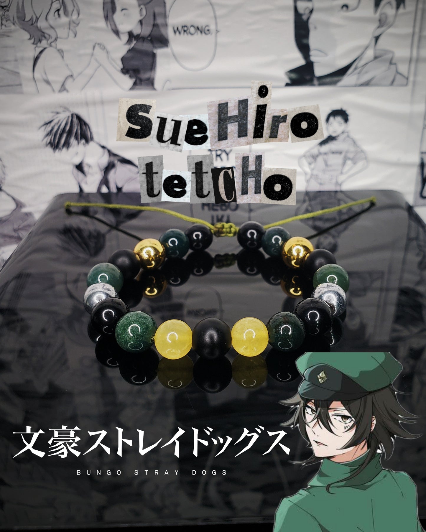 Pulseras Inspiradas En Personajes De Bungou Stray Dogs