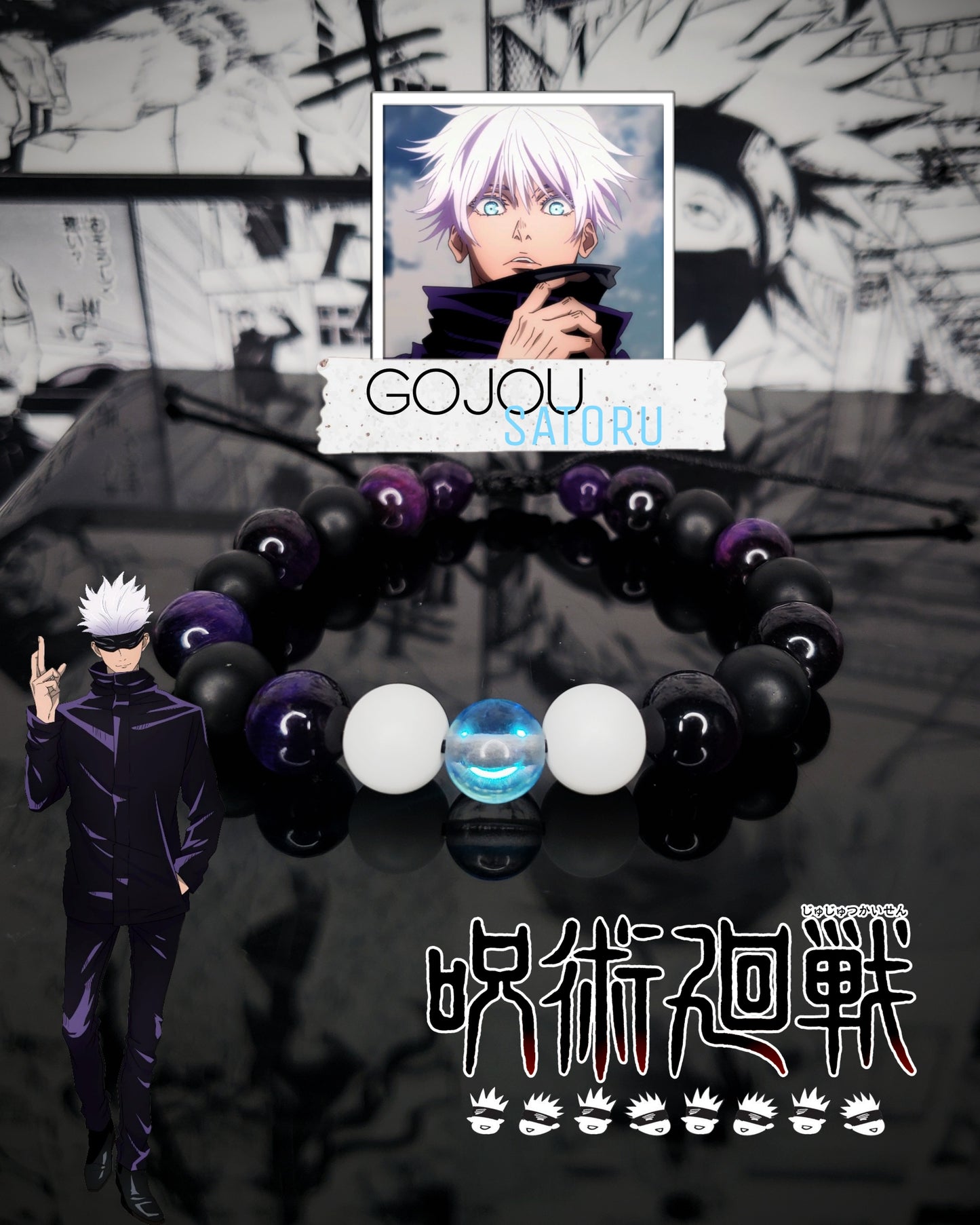 Pulseras Inspiradas En Personajes De Jujutsu Kaisen
