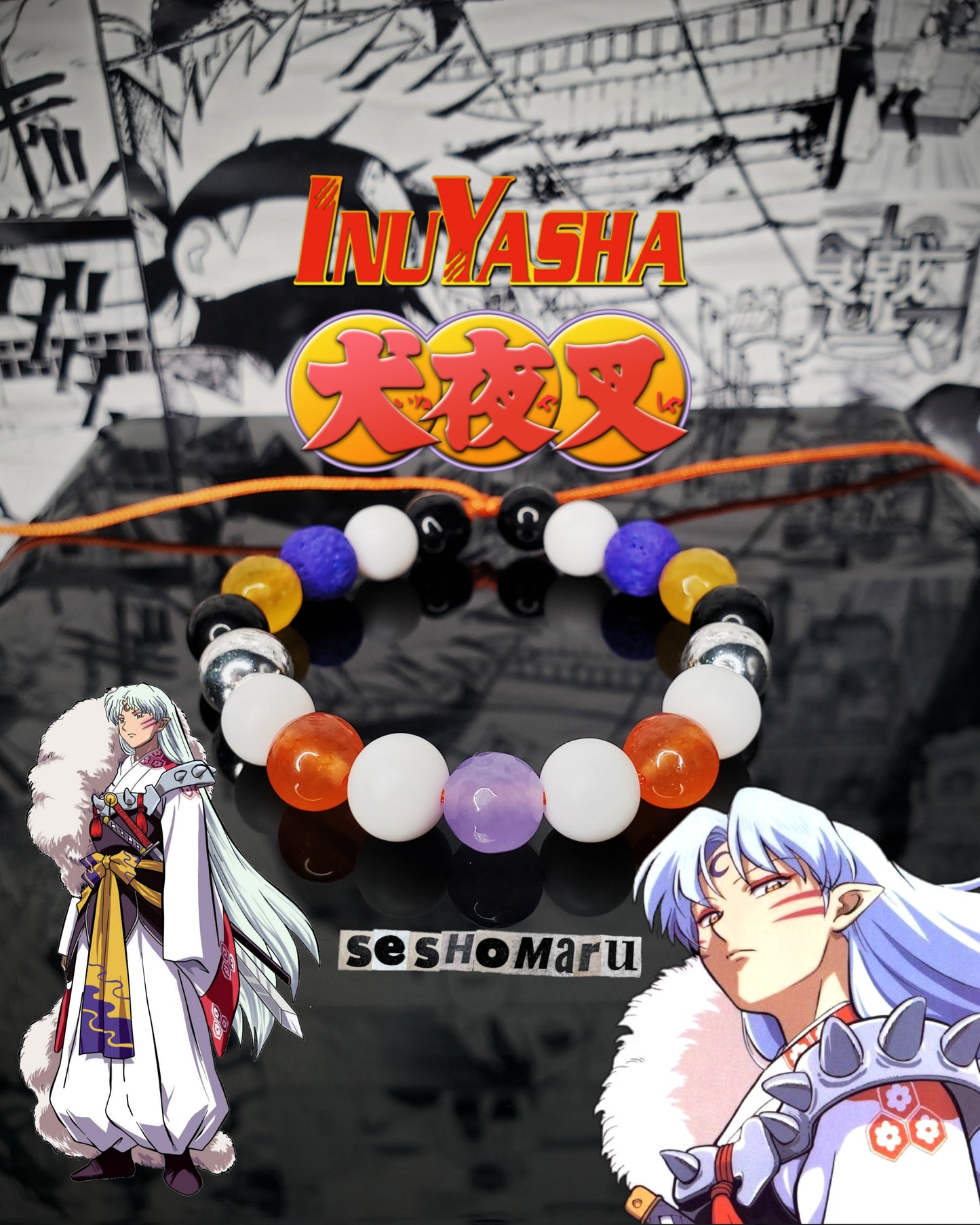 Pulseras Inspiradas En Personajes De Inuyasha