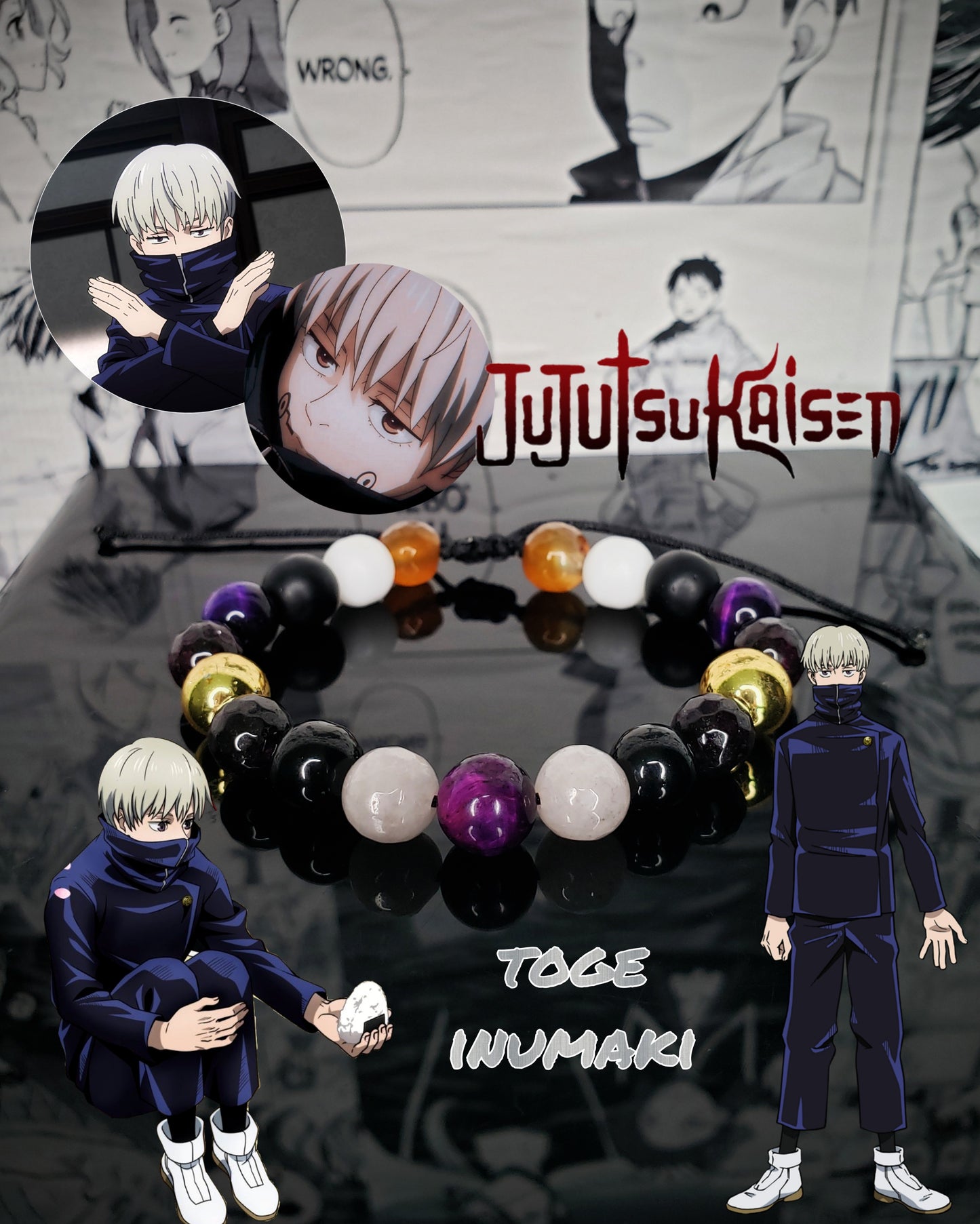 Pulseras Inspiradas En Personajes De Jujutsu Kaisen