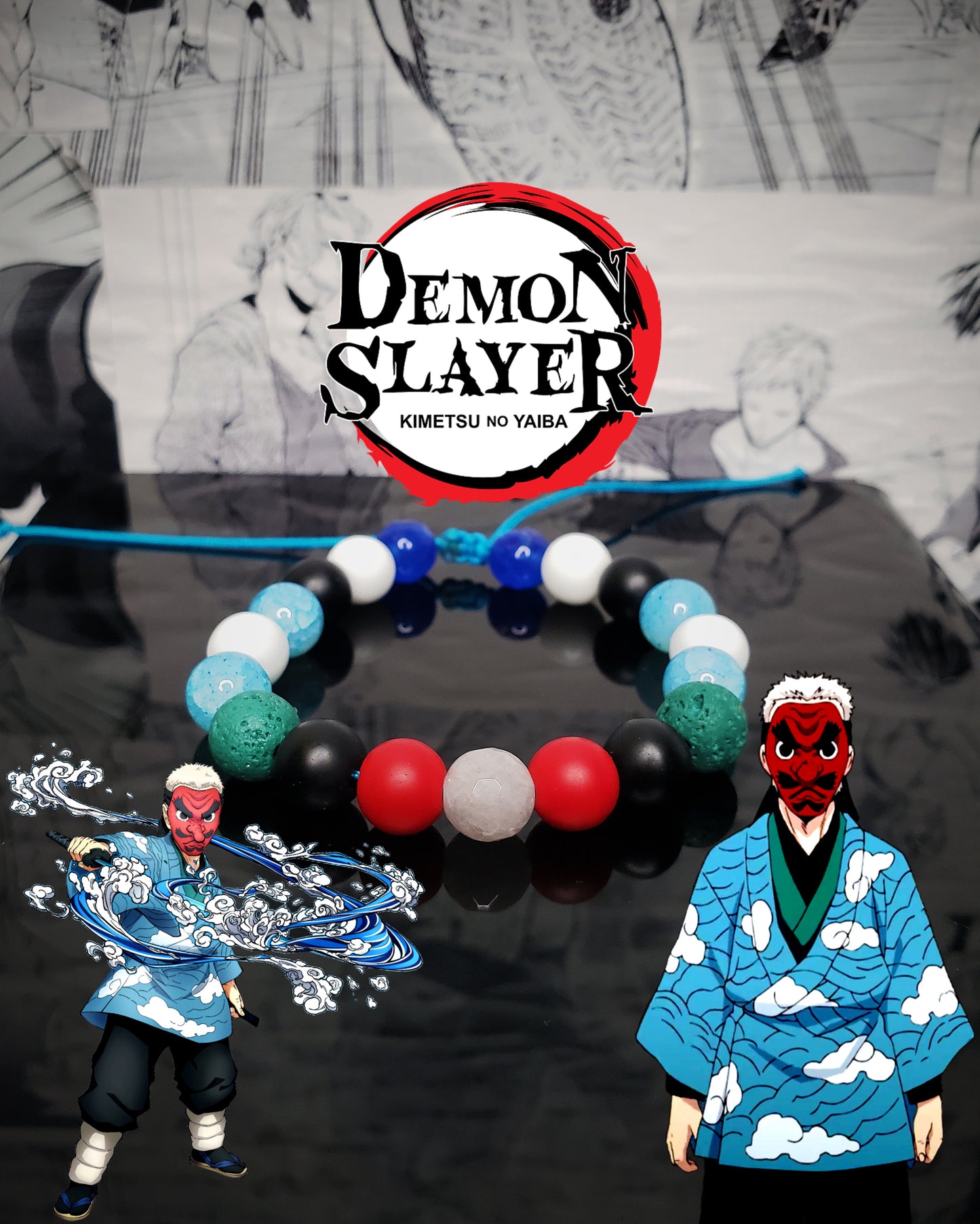 Pulseras Inspiradas En Personajes De Kimetsu no Yaiba
