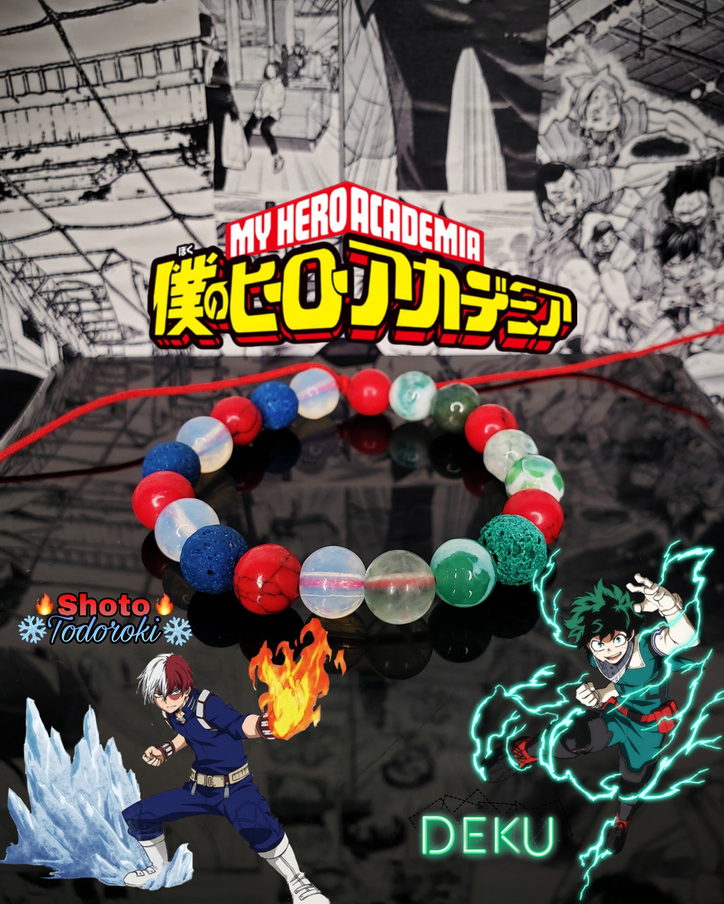 Pulseras Inspiradas En Personajes De Boku No Hero