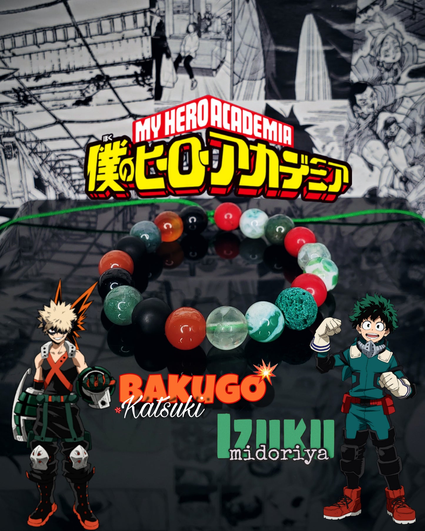 Pulseras Inspiradas En Personajes De Boku No Hero