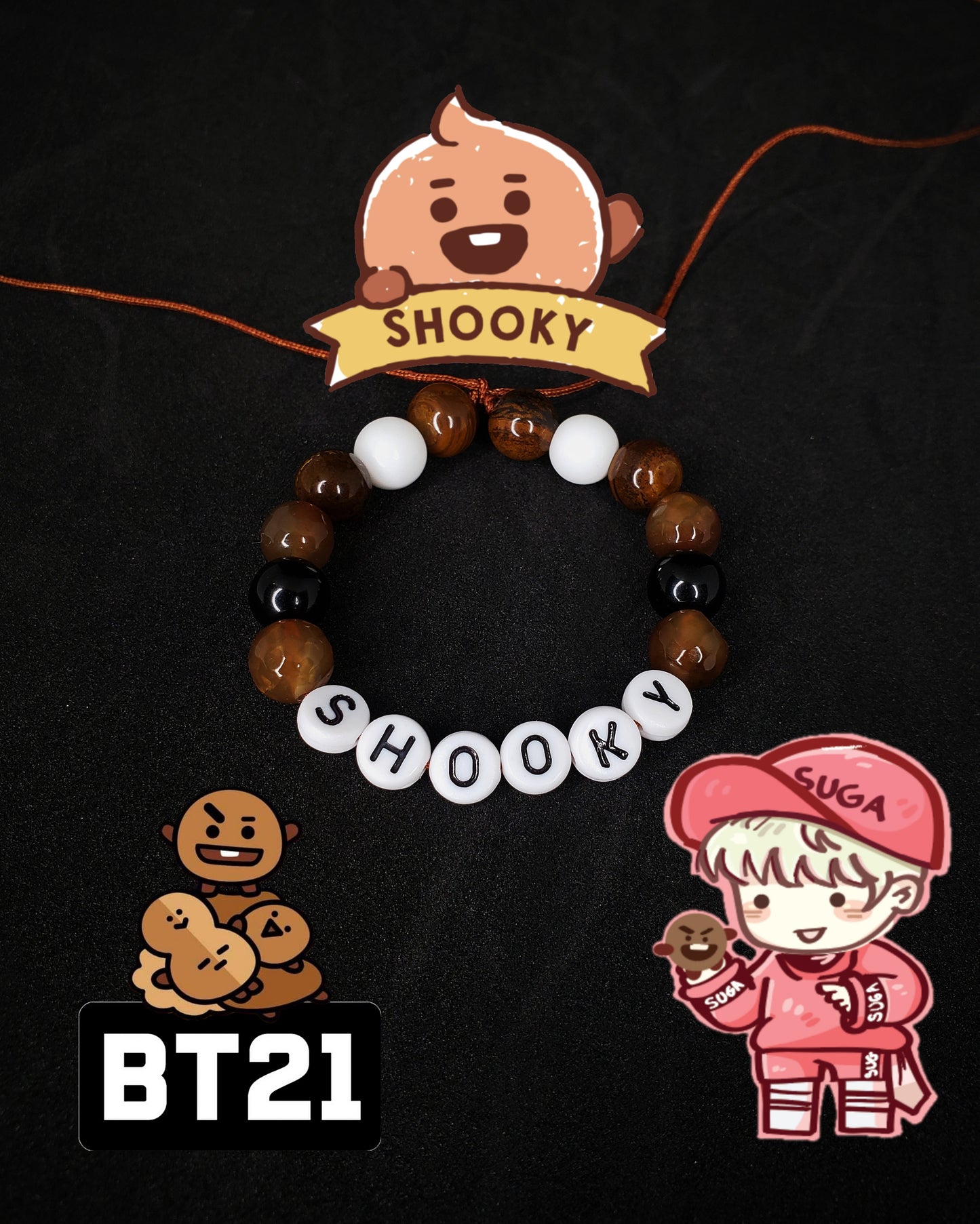 Pulseras Inspiradas En Personajes De BT21