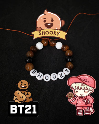 Pulseras Inspiradas En Personajes De BT21